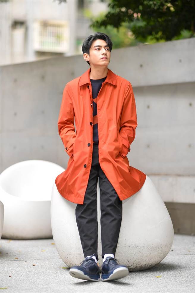 宋柏纬有着浓眉大眼的帅气外型，是新生代备受瞩目的男星之一。（卢祎祺摄）