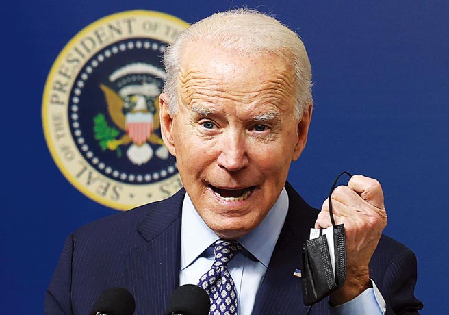美国总统拜登（路透）