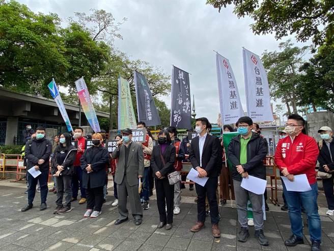今日现场活动(台湾基进提供)