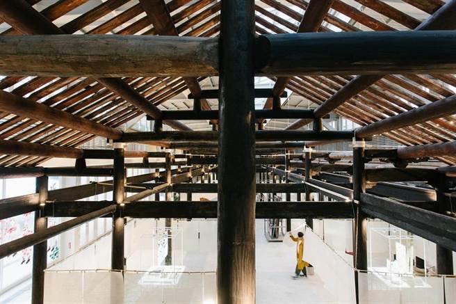 百年歷史的台中市定古蹟「台湾府儒考棚」年久失修，市府投入7仟万余元修復，预计今年3月对外开放。（台中市文化局提供／陈淑芬台中传真）