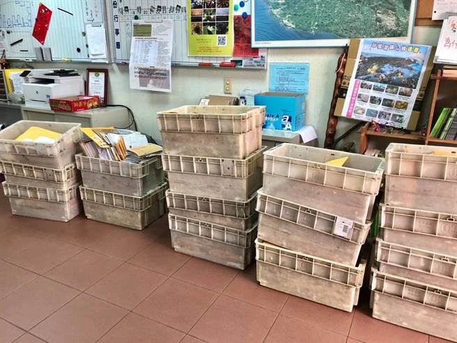 圖為全台各地民眾踴躍寄回藻礁公投連署書的照片。僅為示意圖。（圖片摘自珍愛桃園藻礁臉書）