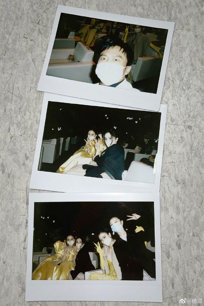 楊冪曬照為Baby慶生。（圖／取材自楊冪微博）