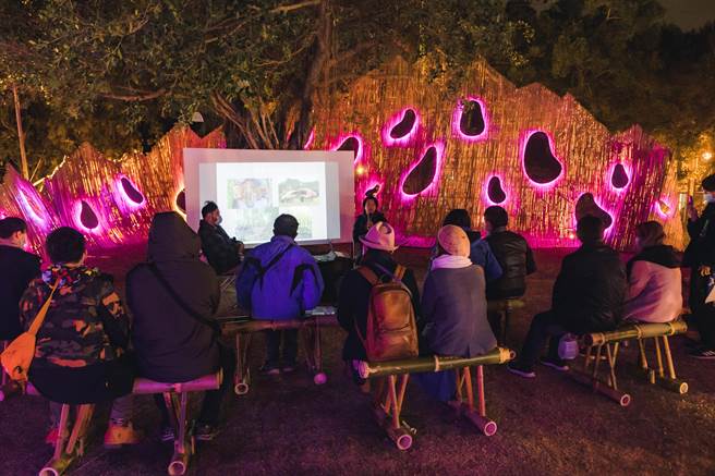 「龙崎光节－空山祭」点亮山城，再创台南观光品牌新亮点。(台南市文化局提供／曹婷婷台南传真)