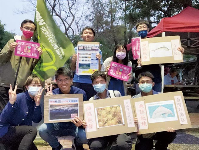 （東大學生謝瑞恩提供／陳淑芬台中傳真）