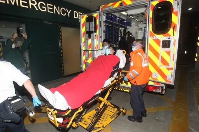 林景楠亦身体不适送医。（取自东网）