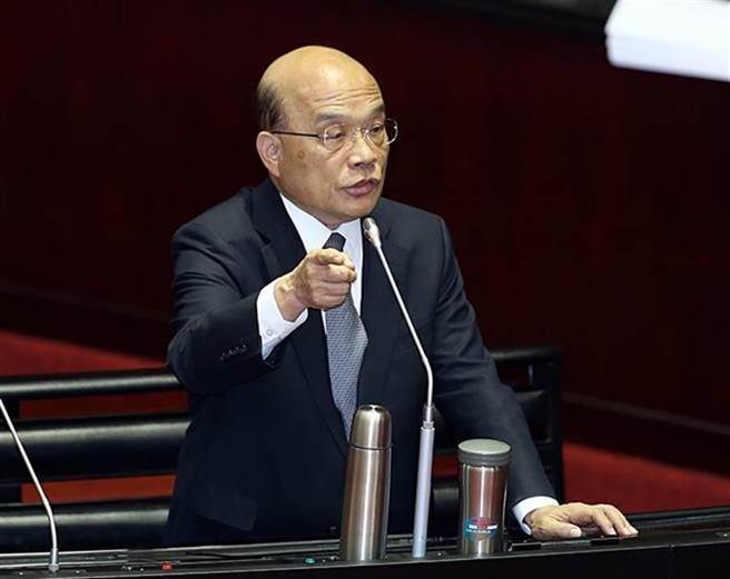 行政院長蘇貞昌今赴立法院進行施政報告並備質詢。（報系資料照）