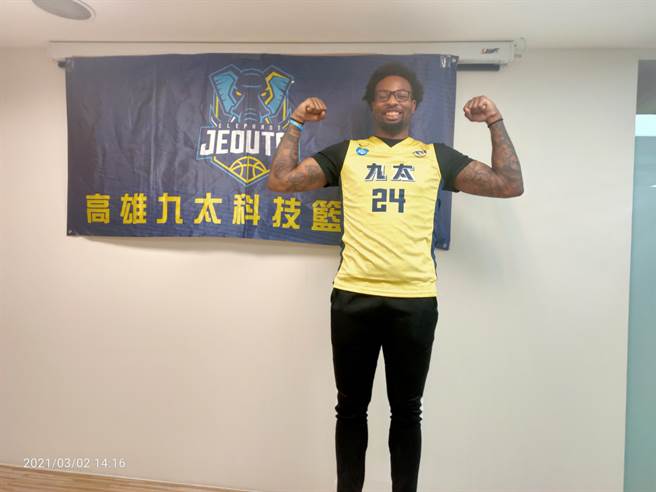 SBL九太科技找来新洋将JC战象，下半季增添新战力。(黄邱伦摄)