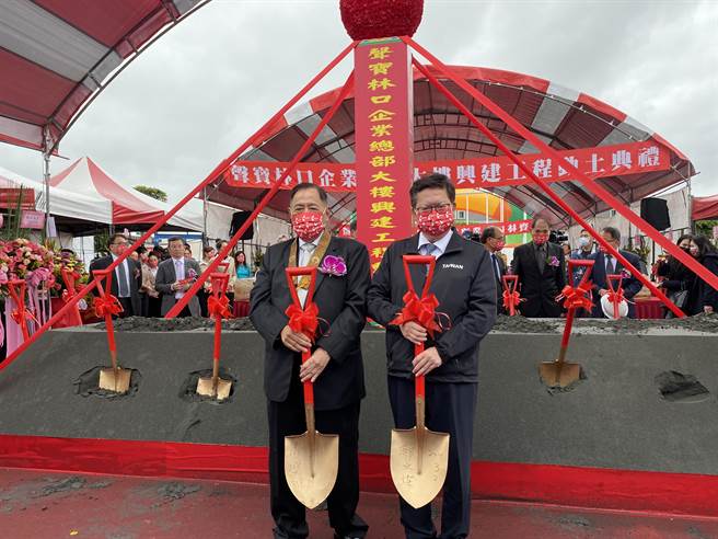 声宝集团看准商机，斥资4亿元兴建林口企业总部大楼，2日动土。(蔡依珍摄)