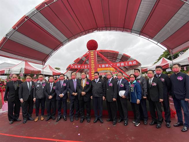 声宝集团看准商机，斥资4亿元兴建林口企业总部大楼，2日动土。(蔡依珍摄)