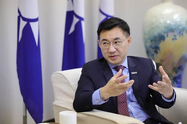 國民黨主席江啟臣。（國民黨提供）