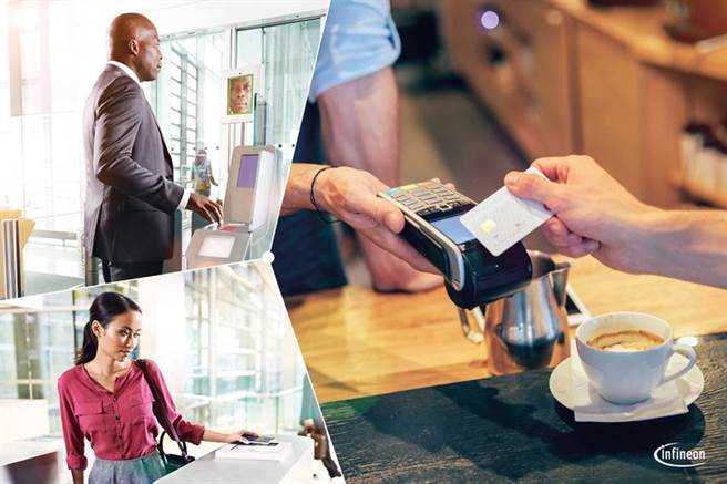 （英飛凌40奈米SLC36/SLC37安全晶片平台採用高性能、節能型32位ARM SecurCore SC300雙介面安全晶片，完整涵蓋從功能最小到最強大晶片的整個市場範圍，並符合ECC、AES的最新加密要求。該產品系列的設計支援各種具備不同解決方案和記憶體要求的支付和ID應用。圖／業者提供）