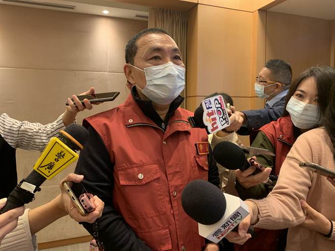 侯友宜今出席市政会议。（许哲瑗摄）