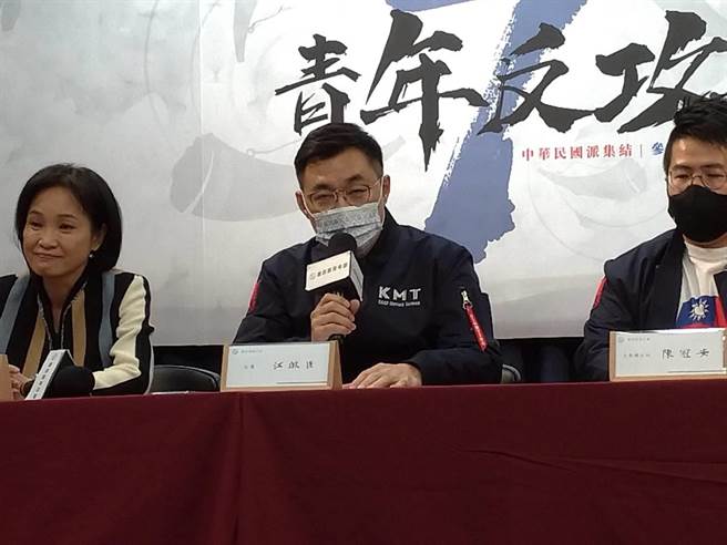 江啟臣今早表示，兩岸高層會面，對國民黨來講，一定要有意義與適當時機，才是有意義的會面。（黃福其攝）