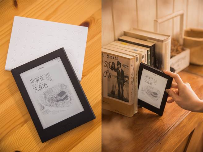 mooInk S 的 6 吋设计，轻巧、方便携带。（Readmoo提供／黄慧雯台北传真）