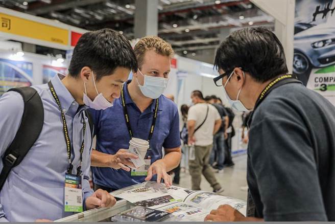 贸协表示，全球车用市场对臺关注度不减反增，AMPA 2021虚实双展获多国买主、代理商热烈谘询，图为上届AMPA展现场。（图／贸协提供）
