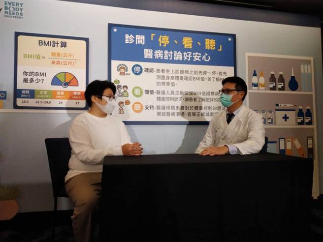 台灣每5人就有1人超重，台灣肥胖醫學會呼籲國人，正視肥胖是疾病，求醫不可恥，不用一個人孤單努力，讓醫療專業人士協助，事半功倍。(圖/梁惠明攝)