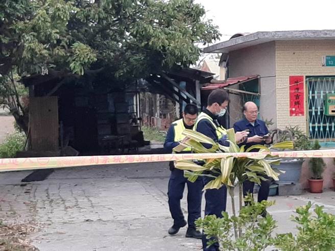 台南市七股區下午發生一起命案，兩名國小同學疑似因債務糾紛互砍，其中一人喪命。（讀者提供／莊曜聰台南傳真）