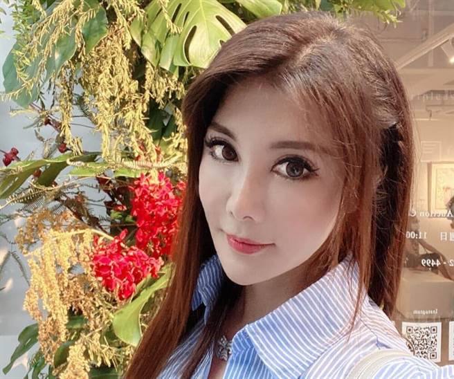 杨丽菁被乱改丑照。（图／杨丽菁提供）
