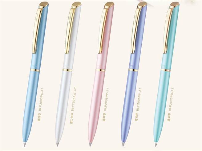 圖三：台隆手創館推出ES極速鋼珠筆，粉嫩色系超討喜、纖長外型質感加分。（台隆手創館提供）