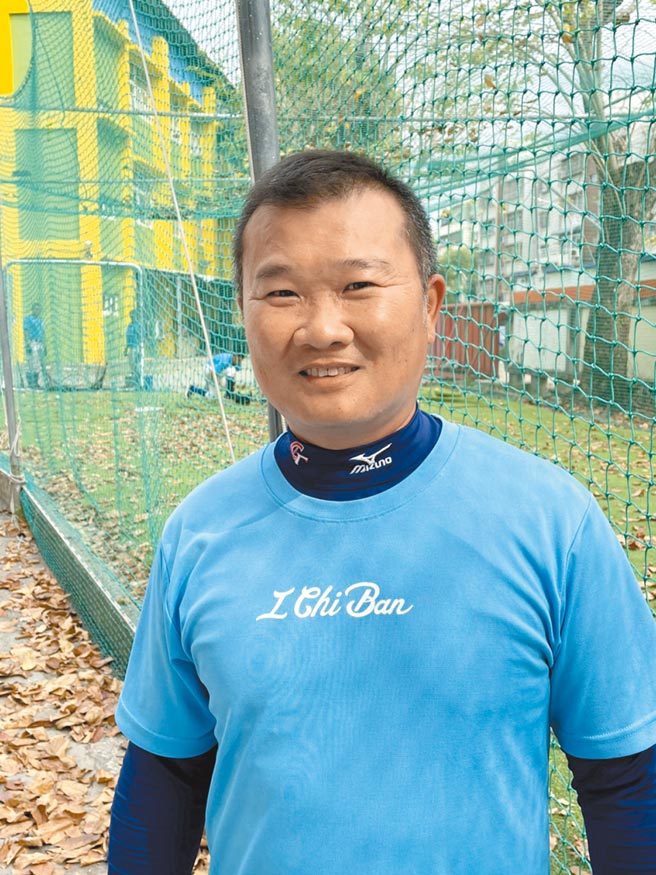 高雄忠孝国中棒球队总教练倪国展。（洪浩轩摄）