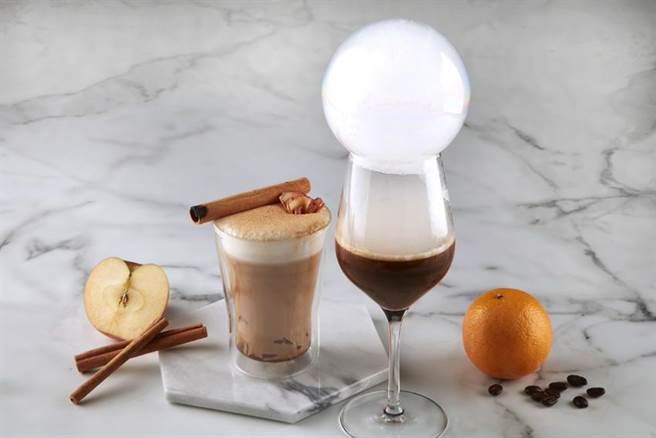 （台北寒舍艾美酒店「北纬二十五」推出「春韵鲜酿」春季特调饮品。图／寒舍艾美酒店提供）