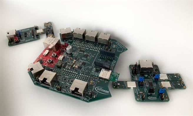 （英飞凌XENSIV预测性维护评估套件是XMC4700 XMC Relax套件的延伸，其可配备XENSIV感测器卫星板，并可搭配多种用于搜集资料与监控状态的感测器。图／业者提供）