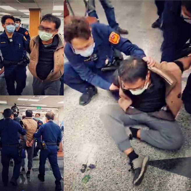 黄嫌欠下一屁股债，铤而走险持玩具枪抢银行。（柯宗纬翻摄）