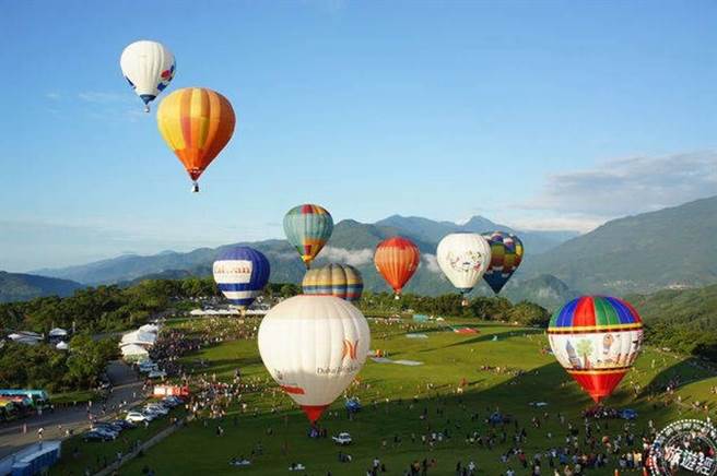 臺湾国际热气球嘉年华。(图/台东县政府提供)