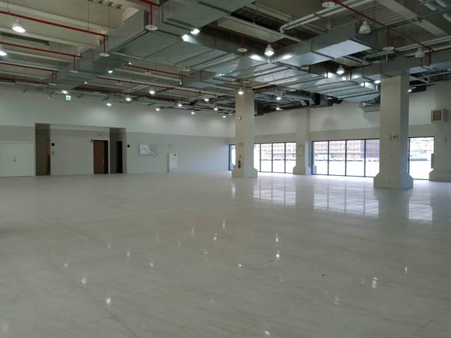 「基隆港西7仓库」1楼约1240平方公尺。（基隆港务分公司提供／陈彩玲基隆传真）