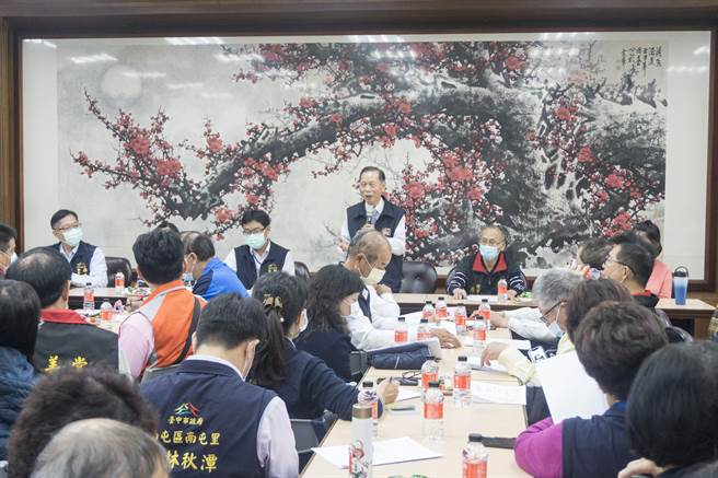 万和宫董事长萧清杰，期许今年西屯省亲遶境活动圆满成功。（万和宫提供）