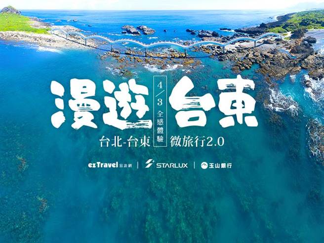 （星宇航空X易游网「双星假期 漫游台东」微旅行2.0。图／星宇提供）