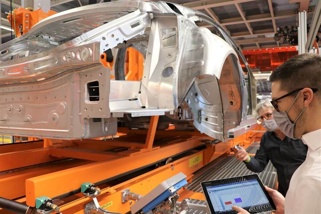 Audi e-tron GT的製造來自傳統工藝與智能工廠交匯
