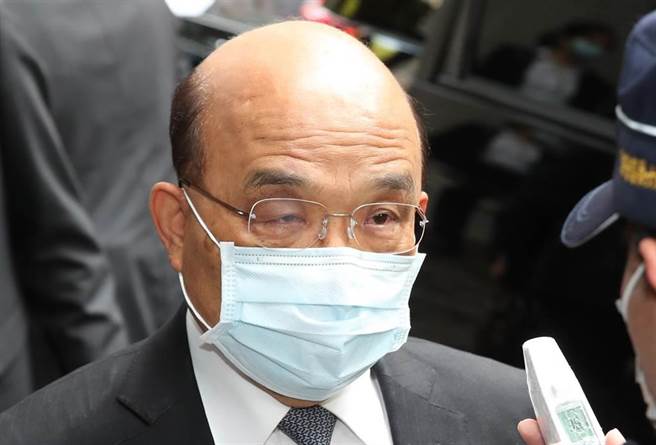 美国总统拜登发布国家安全战略指南指出，支持台湾这个主要的民主政体、关键的经济与安全伙伴，符合美国长期承诺。对此，行政院长苏贞昌今表示，「过去有人讥笑我们押错宝」，现在大家可看到，拜登把台湾视为经济民主与安全的伙伴，可见台湾努力已经被美国肯定。（郑任南摄）