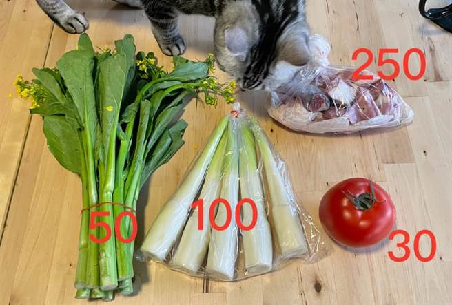 高雄一名女网友于传统市场买4样食材花了430元，令她直呼真的很贵，贴文曝光后，不少婆婆妈妈立刻点出关键原因。（图／翻摄自爆怨公社）