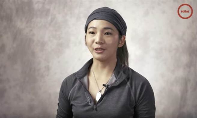 滚动力频道》首位登上世界第四高峰的台湾女孩。（爱传媒提供）