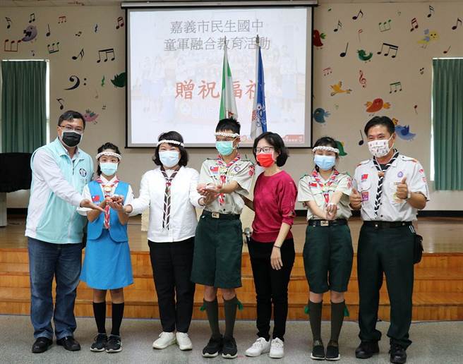 嘉義民生國中童軍團添新生力軍特教生共融共榮 寶島 中時