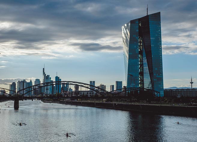 图为ECB外观。图／美联社