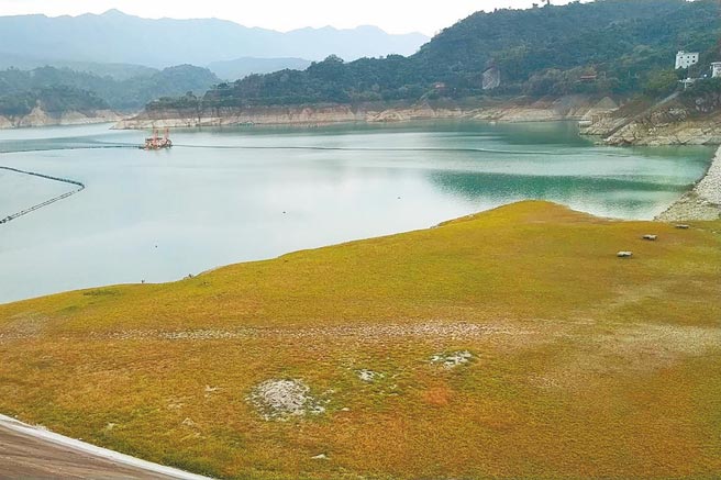 台南水情吃紧，曾文水库4日蓄水量约7709万立方公尺，蓄水率约15％。（南区水资源局提供）