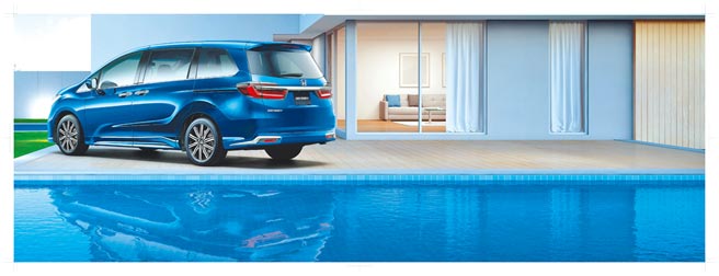 HONDA ODYSSEY提供7人座卓越版、7人座登峰版、8人座登峰版，售价分别为162.9、179.9、177.9万元。（Honda Taiwan提供）