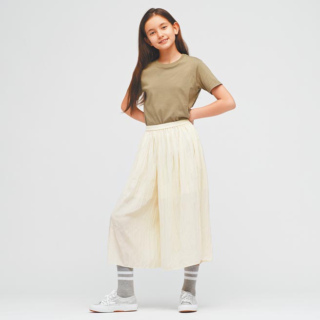 UNIQLO女童水洗裤裙，790元。（UNIQLO提供）
