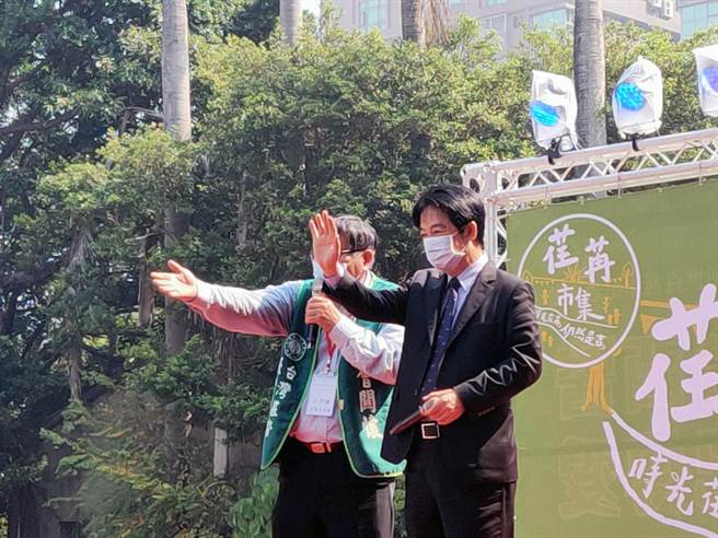 副总统赖清德呼吁加强与英国的防疫、经贸合作。（洪荣志摄）