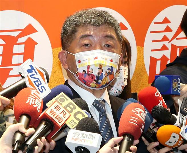 陈时中。（赵双杰摄）