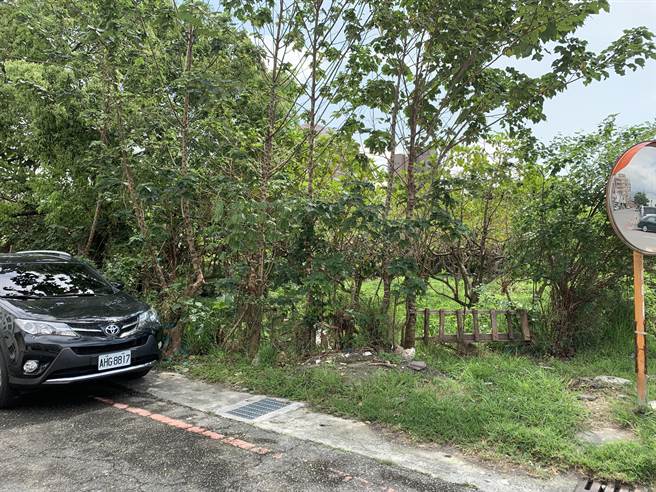 花莲市美崙地区民意段640地号兴建401户只租不卖的社宅，每坪租金最低新台币339元，预计6月发包，最快3年内完工。现况多为杂草。（王志伟摄）