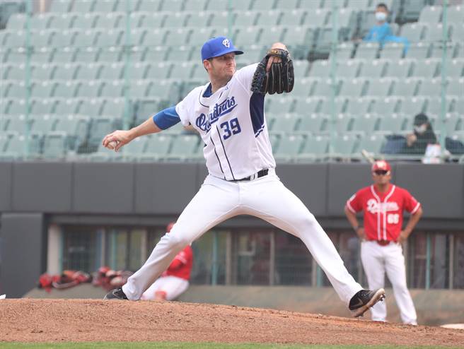 富邦悍將羅力先發5局無失分。（富邦悍將提供）