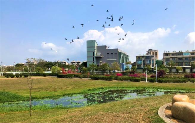 大林蒲迁村安置地现况。（高雄市都发局提供／林瑞益高雄传真）