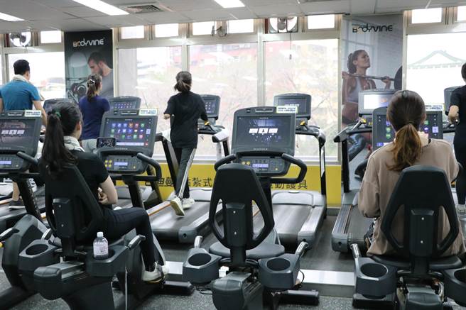 健身房（体适能中心）。（台中市政府提供）