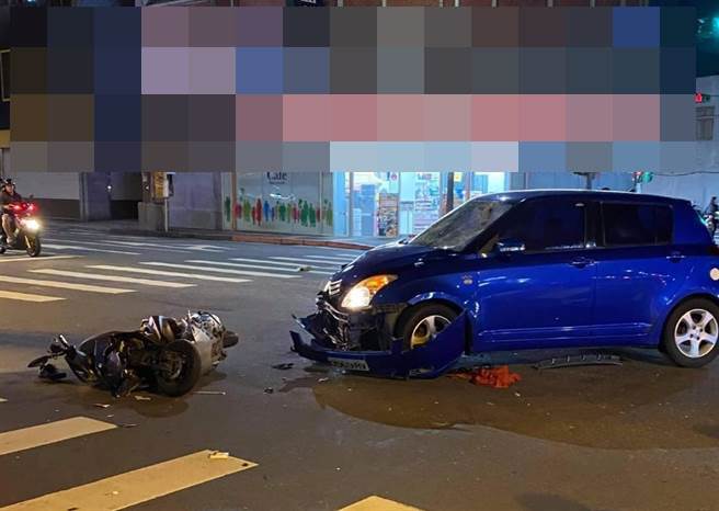 澎湖发生一起轿车与双载机车碰撞事故，造成1死1伤意外。图非该碰撞事故照片。(资料照)