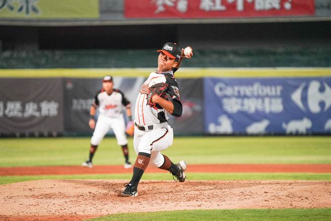 统一狮姚杰宏先发5局无失分。（统一狮提供）