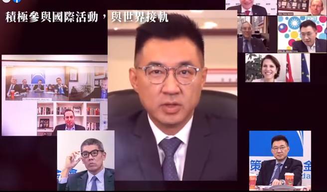 江启臣担任国民党主席将满一年。（图／摘自江启臣脸书）