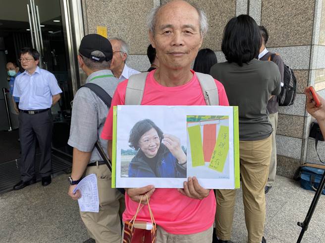 珍爱藻礁公投领衔人潘忠政。（资料照片）